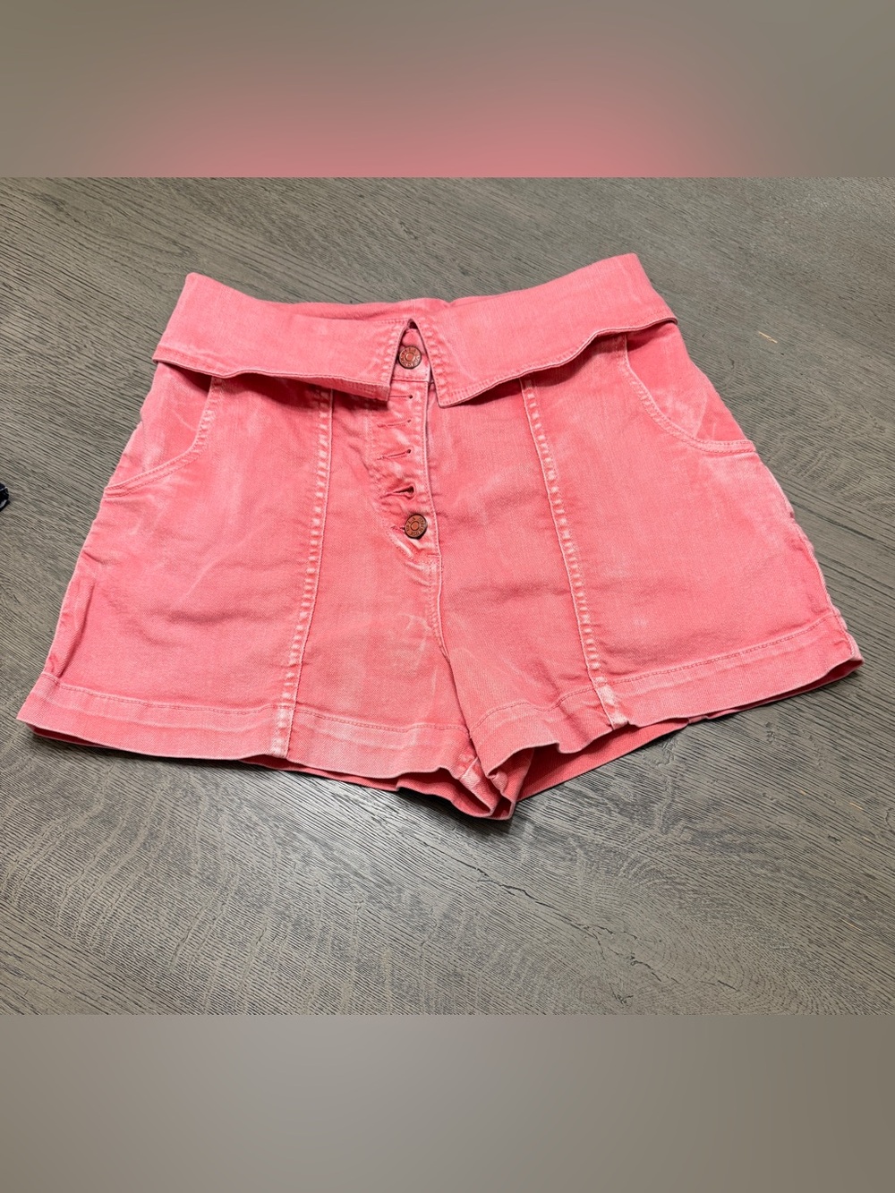 Ulla Johnson Salmon High Waisted Shorts Size 2